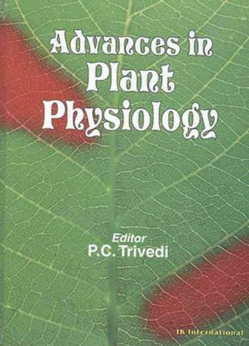 9788188237692: Advances in Plant Physiology