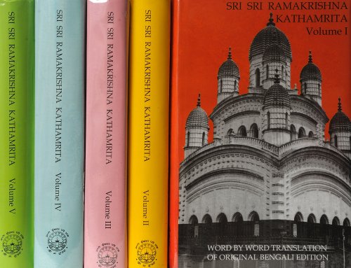 Stock image for Sri Sri Ramakrishna Kathamrita: According to M. (Mahendra) a Son of the Lord and Desciple Volume 1-5 for sale by Moe's Books