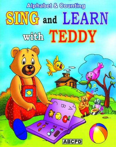 9788188440054: Alphabet & Counting-Sing & Learn With Teddy