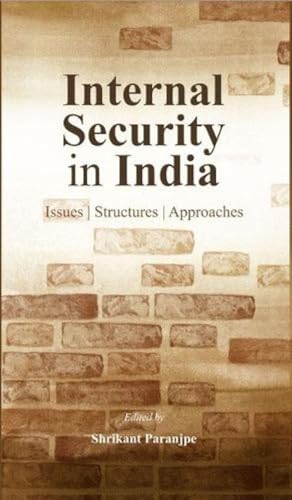 Beispielbild fr Internal Security in India zum Verkauf von Books Puddle