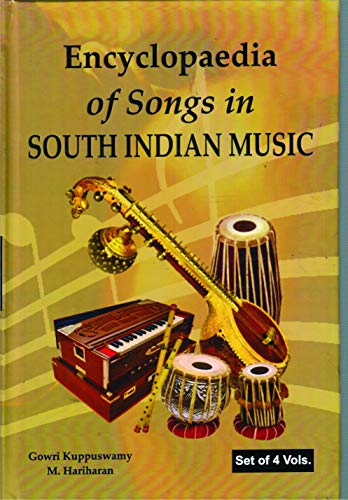 9788188827800: Encyclopaedia of Songs in South Indian Music: (Set of 4 Vols)
