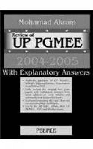 Stock image for Review of UP PGMEE With Explanatory Answers for sale by PBShop.store US