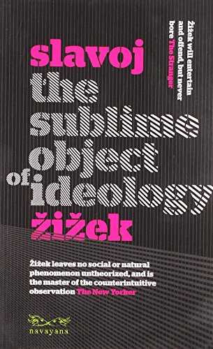 9788189059132: Sublime object of ideology
