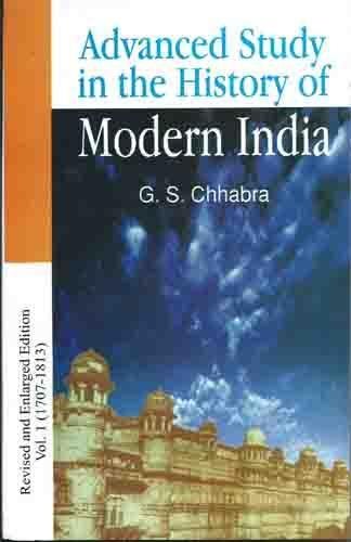 9788189093068: Advance Study in the History of Modern India