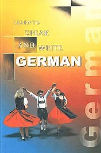 Beispielbild fr Learn to Speak and Write German zum Verkauf von Blackwell's