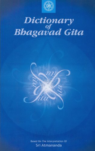 9788189173029: Dictionary of Bhagavad Gita