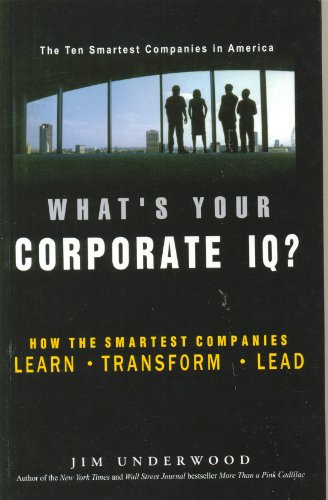 Stock image for What S Your Corporate Iq for sale by dsmbooks