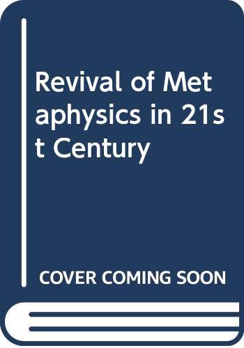 Stock image for Revival of Metaphysics in 21st Century for sale by dsmbooks