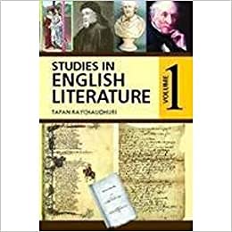 Imagen de archivo de Studies in English Literature: Volume 1 a la venta por Orbiting Books