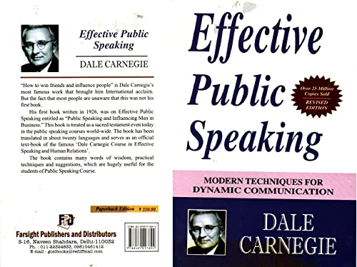 Beispielbild fr Effective Public Speaking zum Verkauf von Books Puddle