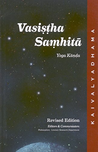 Imagen de archivo de Vasistha Samhita : Yoga Kanda a la venta por Books Puddle