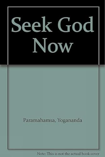 Stock image for Seek God Now for sale by Books in my Basket