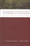 Stock image for Reforming International Environmental Governance : From Institutional Limits to Innovative Reforms for sale by Vedams eBooks (P) Ltd