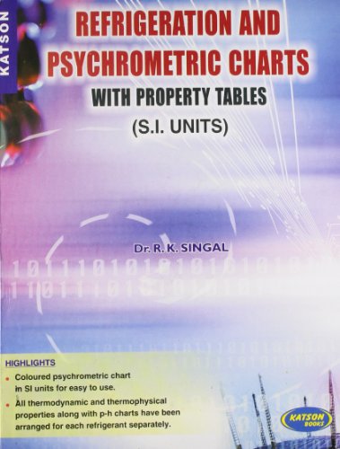 9788189757212: Refrigeration & Psychrometric Charts [Paperback] R K Singal