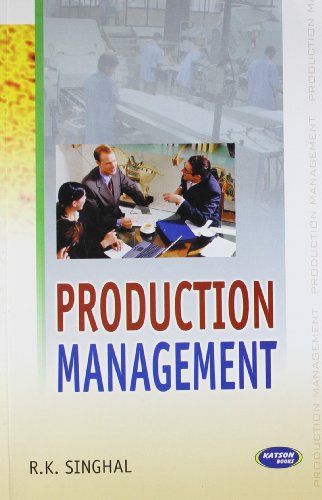 Stock image for Production Management for sale by Books Puddle