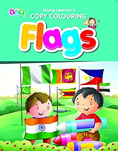 Stock image for Flags - Copy Colouring Book for sale by Books Puddle