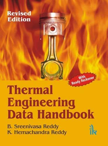 9788189866327: Thermal Engineering Data Handbook