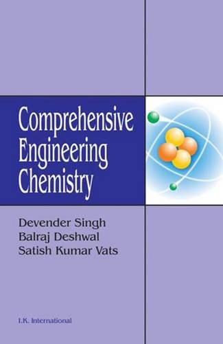 Comprehensive Engineering Chemistry: Corrected and Updated