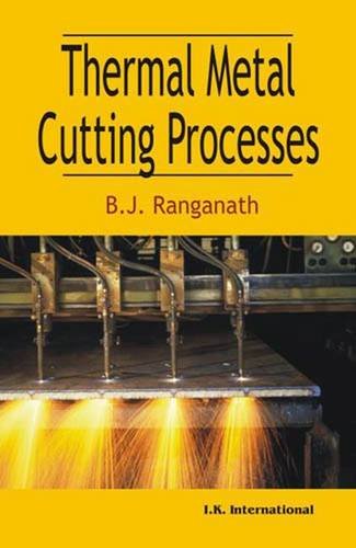 9788189866907: Thermal Metal Cutting Processes