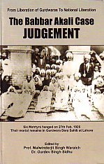 Stock image for The Babbar Akali Case Judgement for sale by Books Puddle