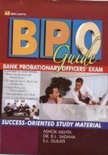 Stock image for BPO Bank Probationary Officers' Exam for sale by PBShop.store US