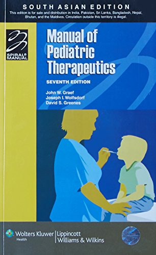 Stock image for Manual of Pediatric Therapeutics for sale by Majestic Books