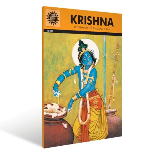 Stock image for Krishna (Retold from the Bhagawat Puran) Amar Chitra Katha for sale by SecondSale