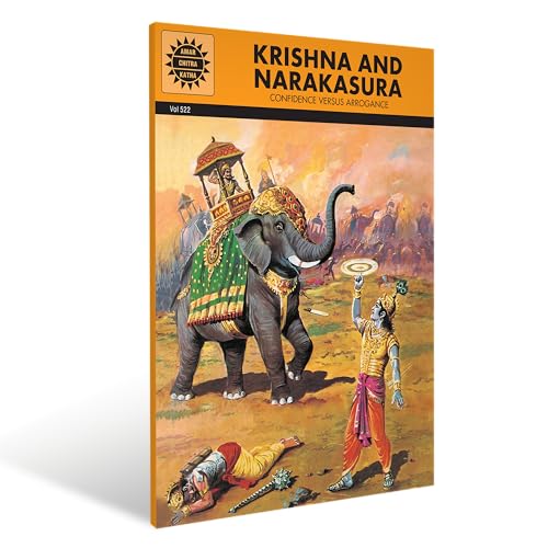 Krishna and Narakasura: Confidence Versus Arrogance (Vol. 522)