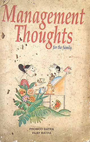 Stock image for Management Thoughts for the Family in Business for sale by Wonder Book