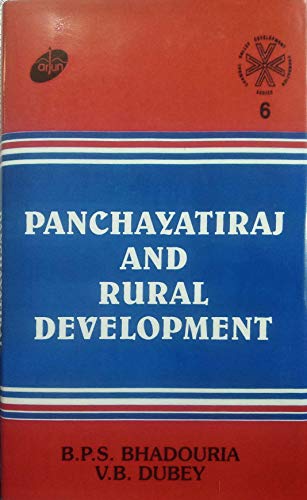 Imagen de archivo de Panchayati raj and rural development: A study in rural local finances in Uttar Pradesh and Andhra Pradesh (Chambal Valley Development Foundation series) a la venta por dsmbooks