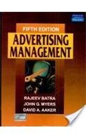 Stock image for Advertising Management for sale by Books in my Basket