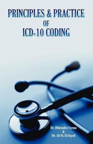 Imagen de archivo de Principles & Practice Of ICD-10 Coding a la venta por BookHolders