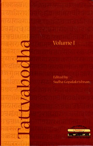 Imagen de archivo de Tattvabodha: Essays from the Lecture Series of the National Mission for Manuscripts, Vol 1. a la venta por Mispah books