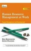 Stock image for Human Resource Management at Work: People Management & Development for sale by dsmbooks