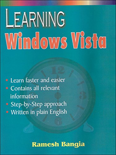 9788190611640: Learning Windows Vista