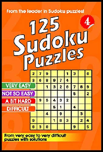 Stock image for 125 Sudoku Puzzles 1 for sale by dsmbooks
