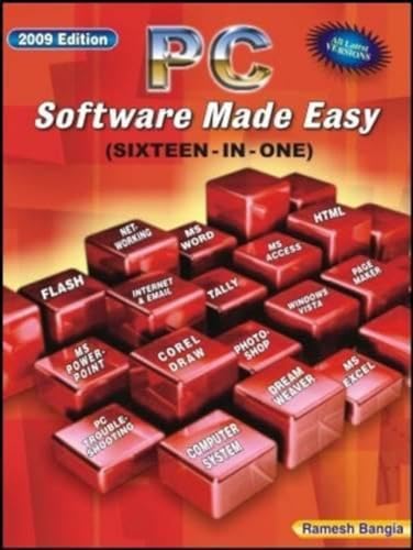 9788190698818: PC Software Made Easy (Sixteen-in-One)