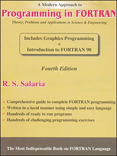 9788190698887: Modern Approach To Programming In Fortran 4Th Edition [Paperback]