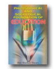 Imagen de archivo de Philosophical and Sociological Foundation of Education a la venta por Vedams eBooks (P) Ltd