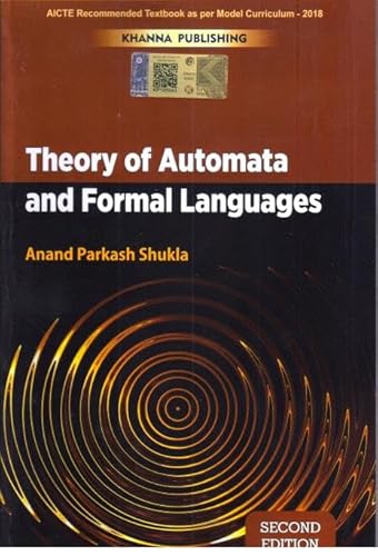 9788190744829: Theory of Automata and Formal Languages