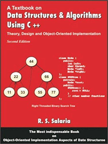 9788190744836: A Textbook On Data Structures & Algorithms Using C++