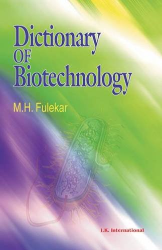 Imagen de archivo de Dictionary of Biotechnology a la venta por Majestic Books