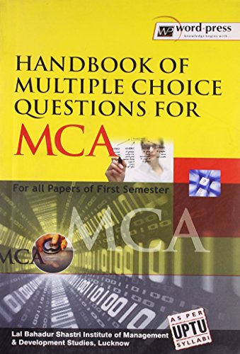 9788190750523: Handbook Of Multiple Choice Questions For Mca