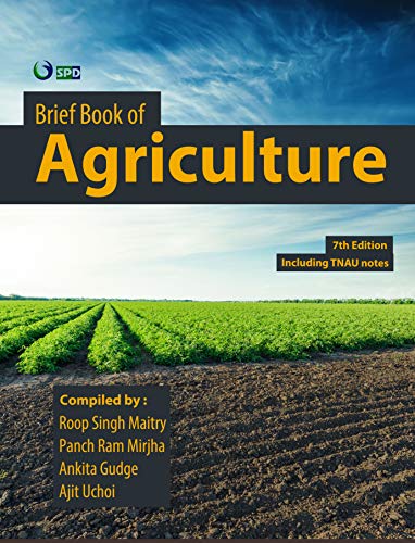 9788192009001: Brief Book of Agriculture for ICARs Exams JRF SRF ARS and IARI Phd Exams 5th edn