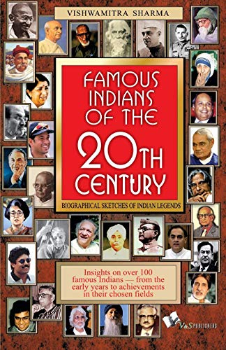 9788192079684: Famous Indians of the 20th Century: Biographical Sketches of Indian Legends