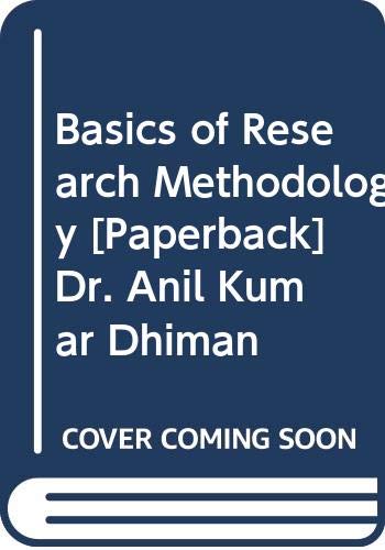 Imagen de archivo de Basics of Research Methodology a la venta por dsmbooks