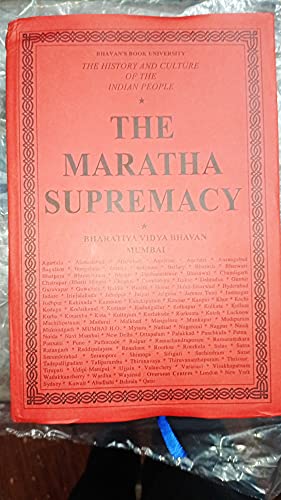 Stock image for The Maratha Supremacy Vol.VIII for sale by Basi6 International