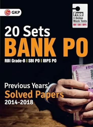 Stock image for Bank Po 2019 - Previous Years' Solved Papers (2014-2018) - 20 Sets for sale by Majestic Books