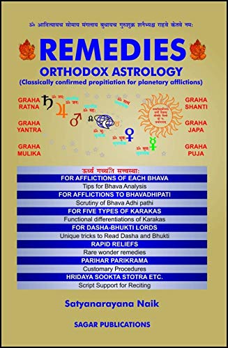 Stock image for Remedies Orthodox Astrology for sale by Vedams eBooks (P) Ltd