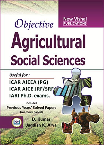 Imagen de archivo de Objective Agricultural Social Sciences Includes Previous Years Solved Papers a la venta por Books Puddle